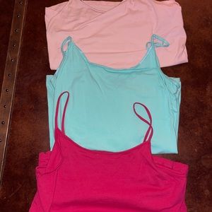 3 tank tops